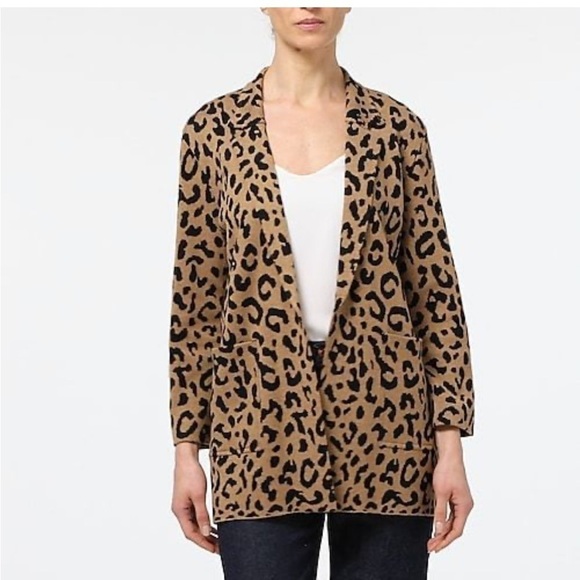 J. Crew Jackets & Blazers - JCrew Sophie Open Front Sweater Blazer